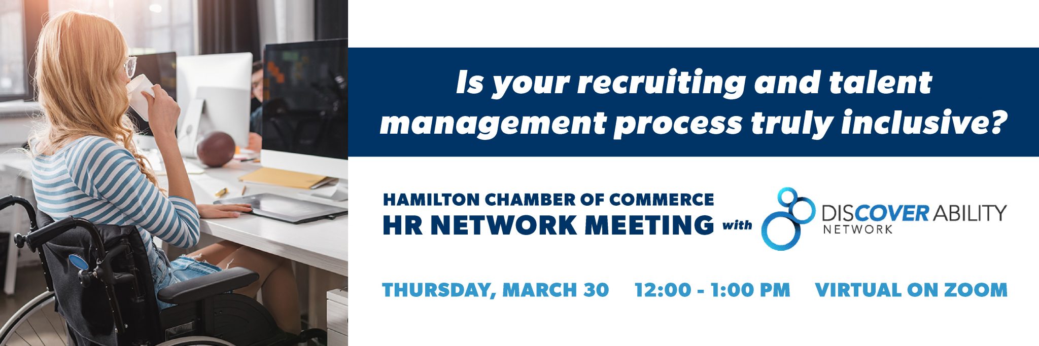 HR Network Event (Virtual) Discover Ability Network Hamilton